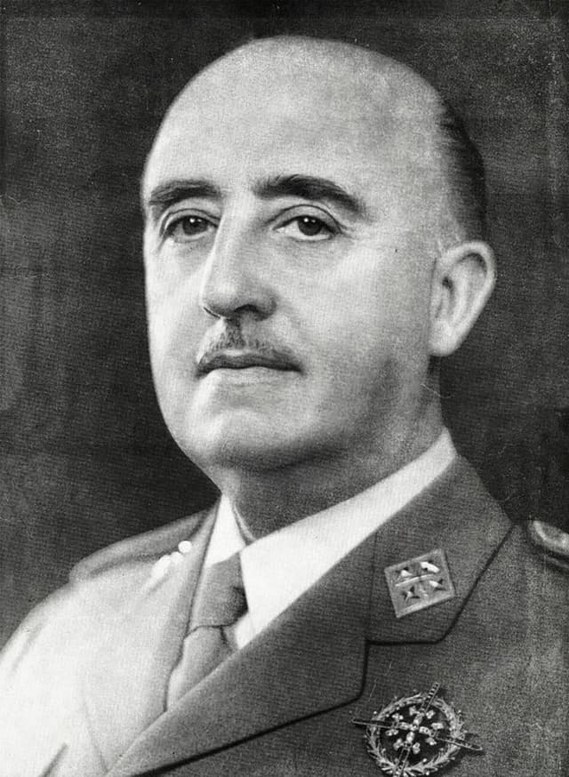 Portrait of Francisco Franco