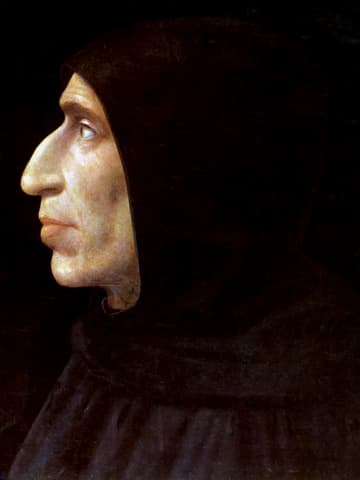 Portrait of Girolamo Savonarola
