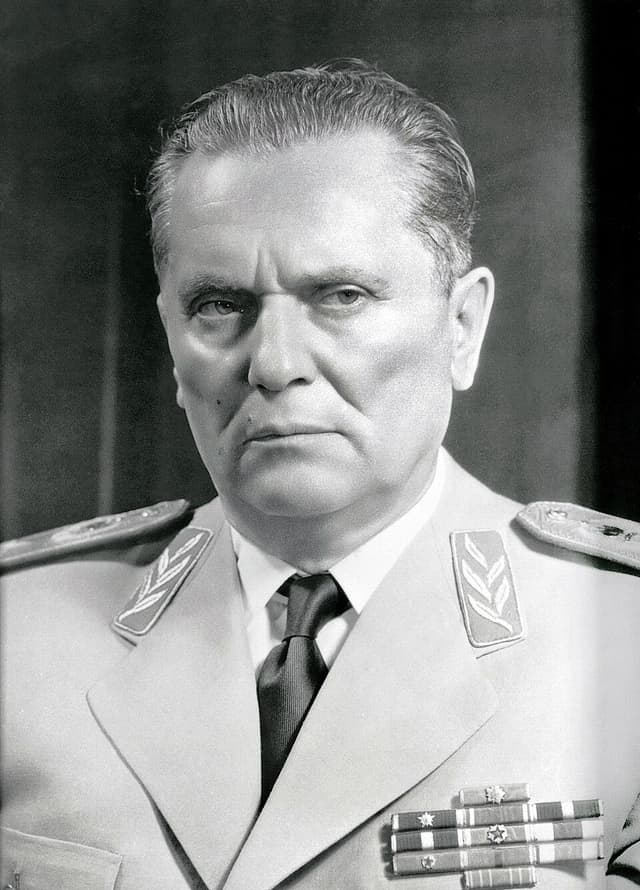 Portrait of Josip Broz Tito