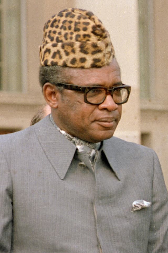 Portrait of Mobutu Sese Seko