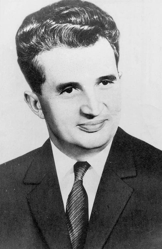 Portrait of Nicolae Ceaușescu